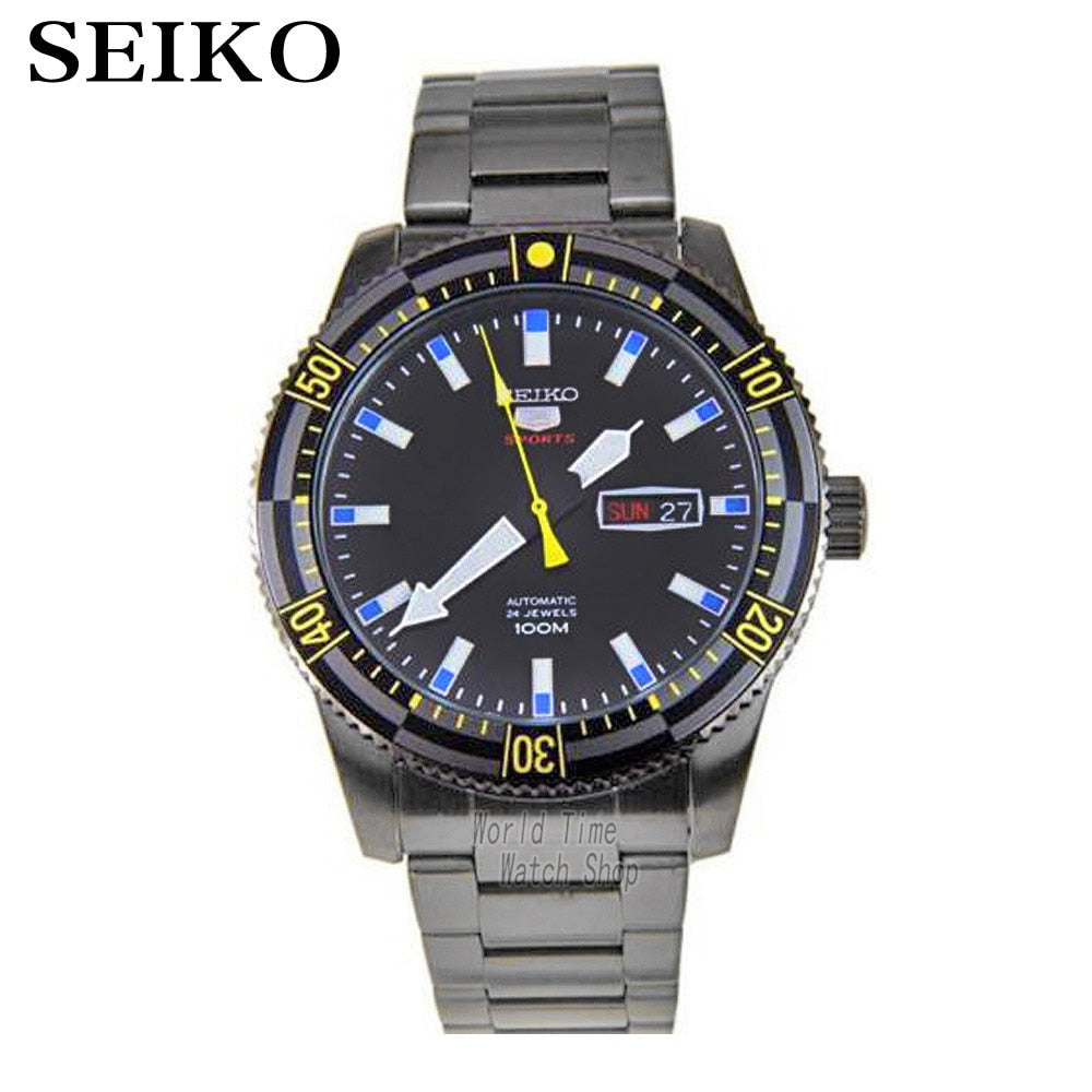 SEIKO watch automatic mechanical watch steel waterproof diving