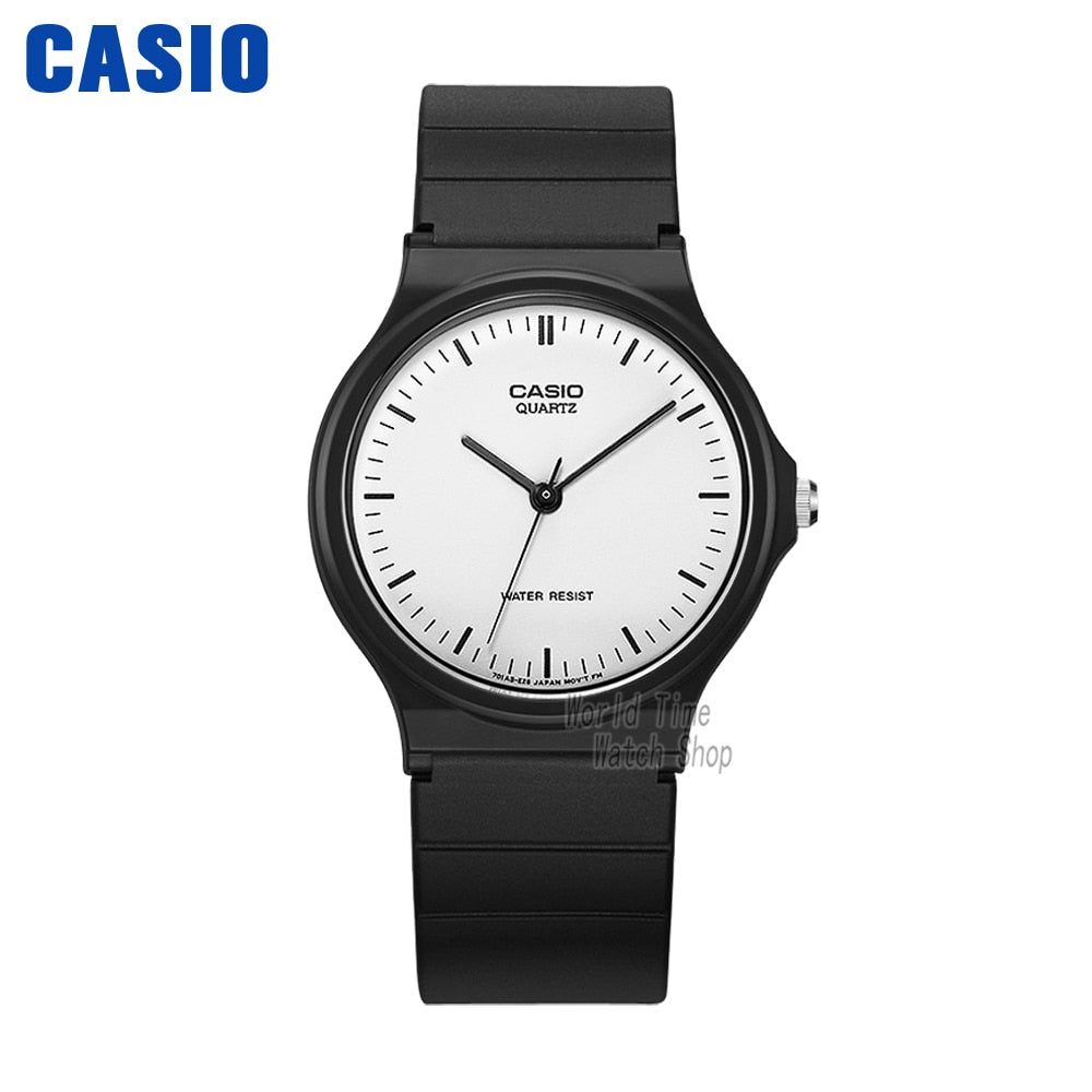 Casio watch Analogue Men's and Women's Quartz Sports Watch Convenient Resin Strap Neutral Student
